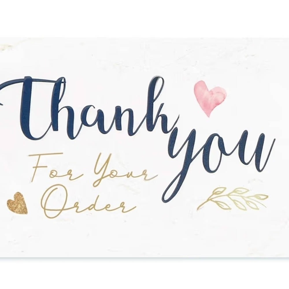 30 Thank You Cards NIP